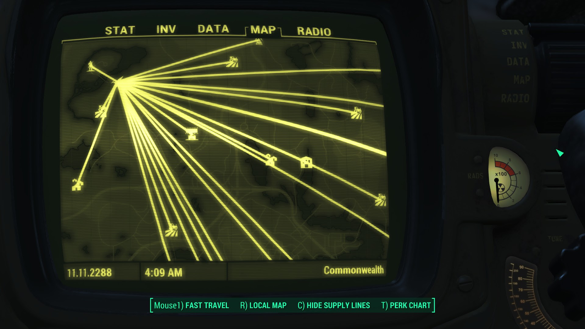 Fallout 4 назначить линию снабжения фото 39
