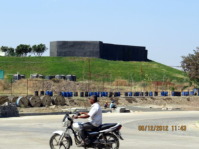 View point from Entrance island on 6 lane concrete road - Development in the 1st Year - Kolte-Patil Life Republic Marunji, Hinjewadi - Kasarsai Road, Pune 411057