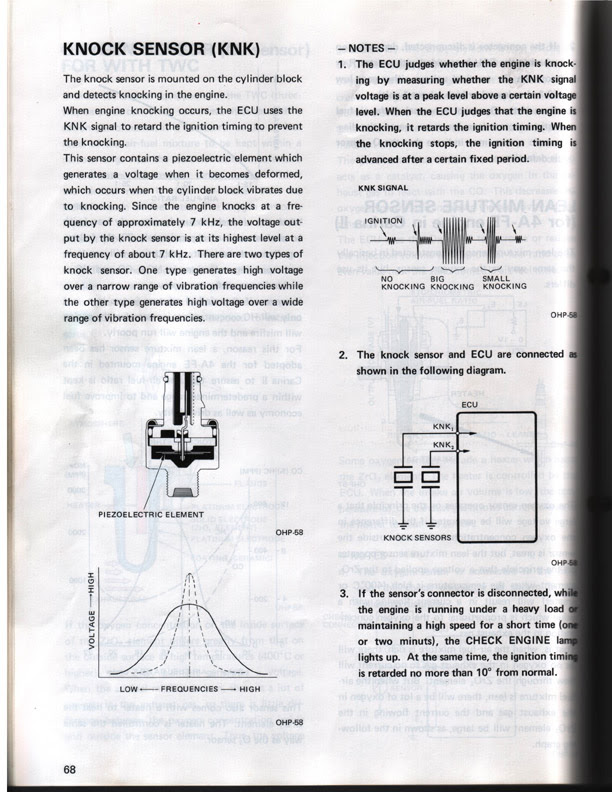 3vze Knock Sensor Wiring Diagram - Wiring Diagram Schemas