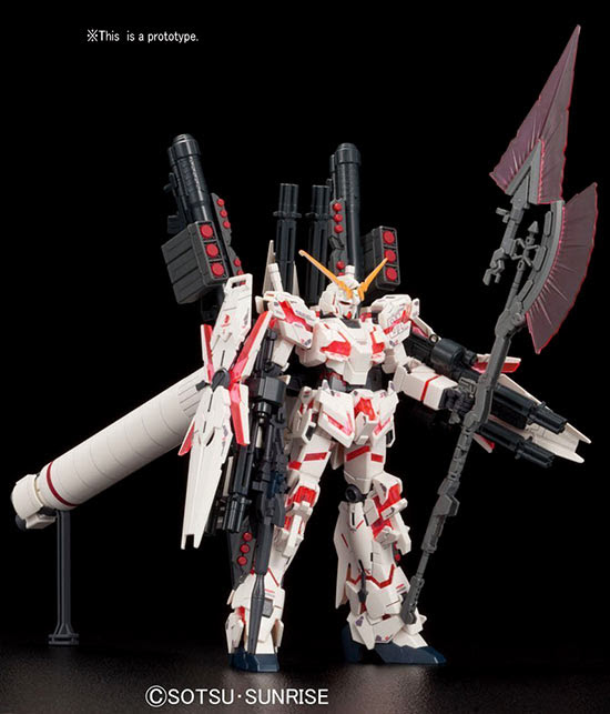 Full Armor Unicorn Gundam (Destroy Mode / Red Color Ver.) Construction Manual & Color Guide