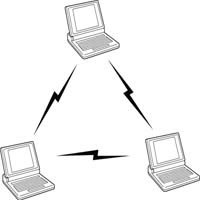 membuat koneksi wireless antar laptop tanpa kabel