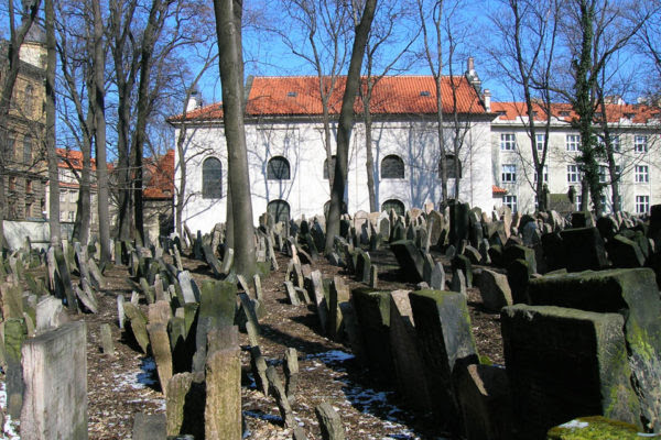 The Jewish cemetery in Prague. Source: Private Prague Guide