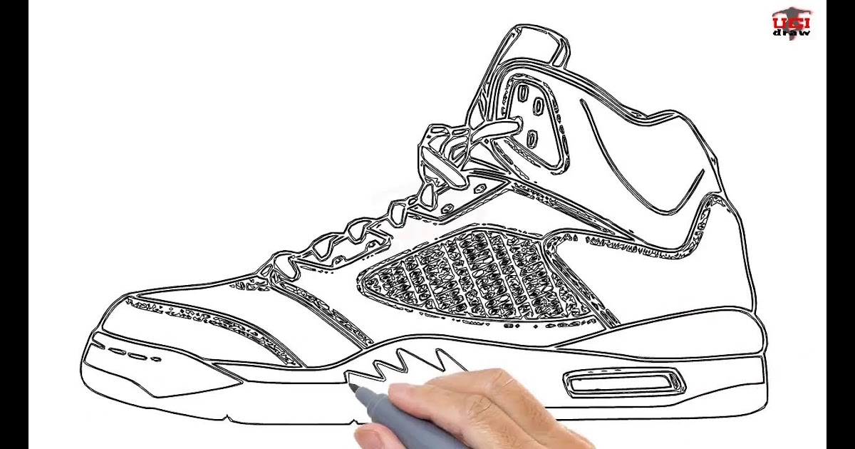 How To Draw Shoes Jordans