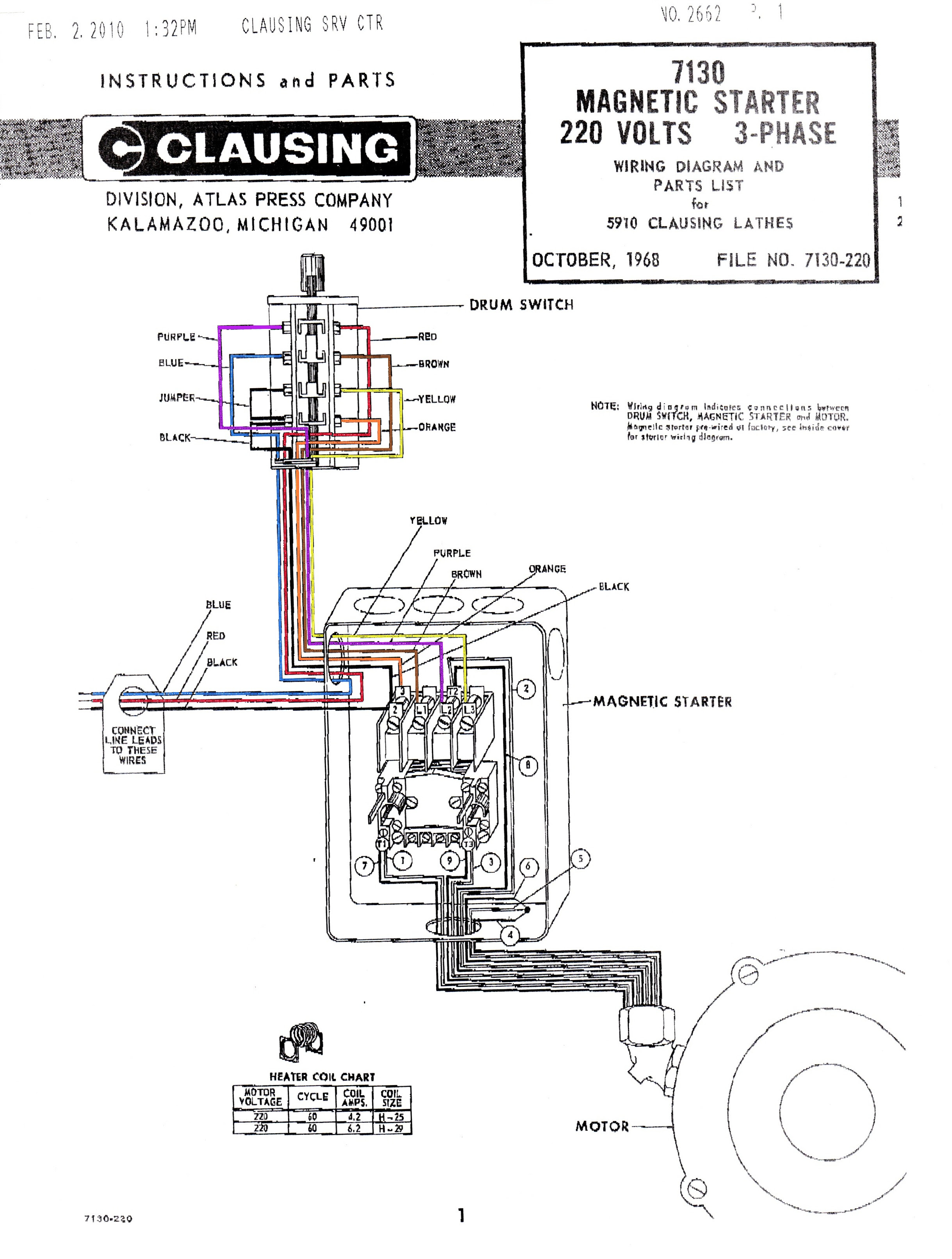 28 Magnetic Starter Wiring Diagram