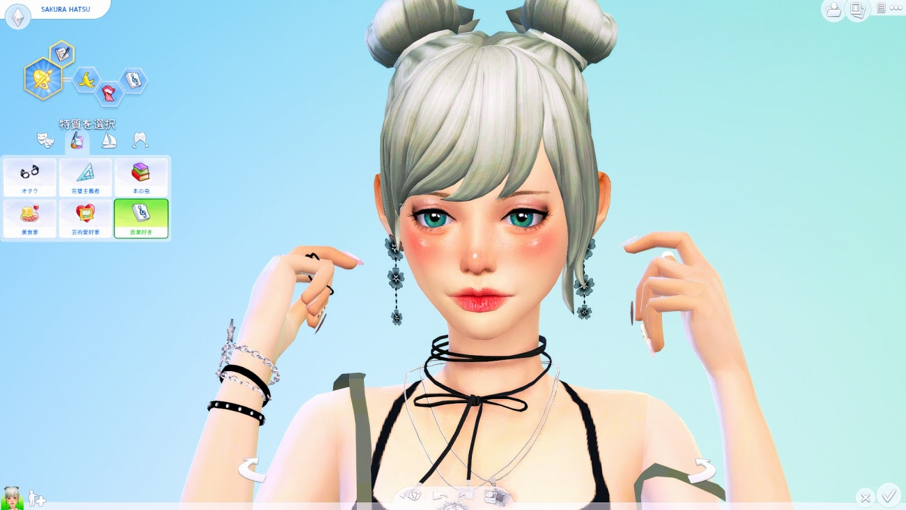Sims4 Mod キャラグラフィック landveca