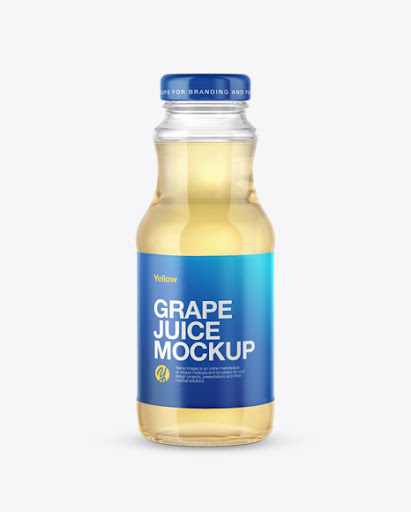Download Download Psd Mockup Apple Juice Cider Drink Gold Cap Gold ...