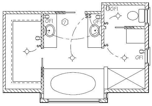 Basic Bathroom Wiring Diagram / Wiring Diagram For Bathroom Page 1 Line
