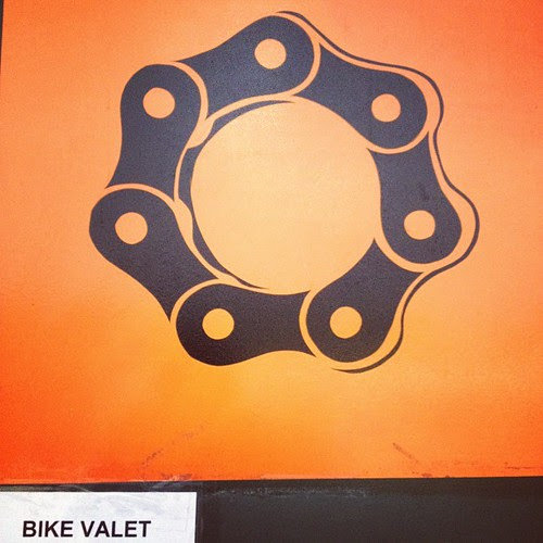 Bike valet brought to you by @sfbike at each #giants home game! Free too y'all.