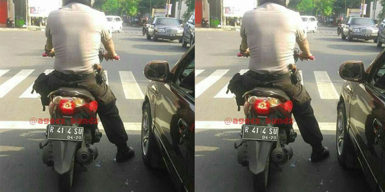 Modifikasi Plat Nomor Motor Yang Diperbolehkan