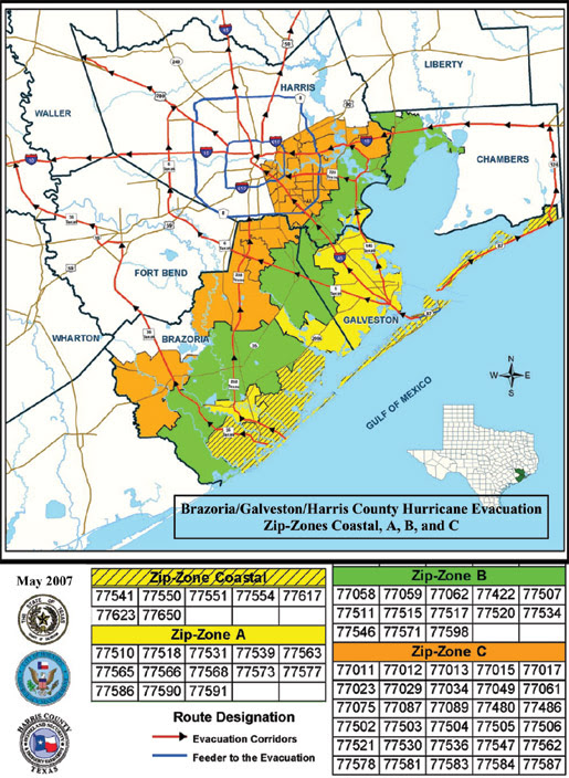 Fort Bend County Evacuation Map - Maping Resources