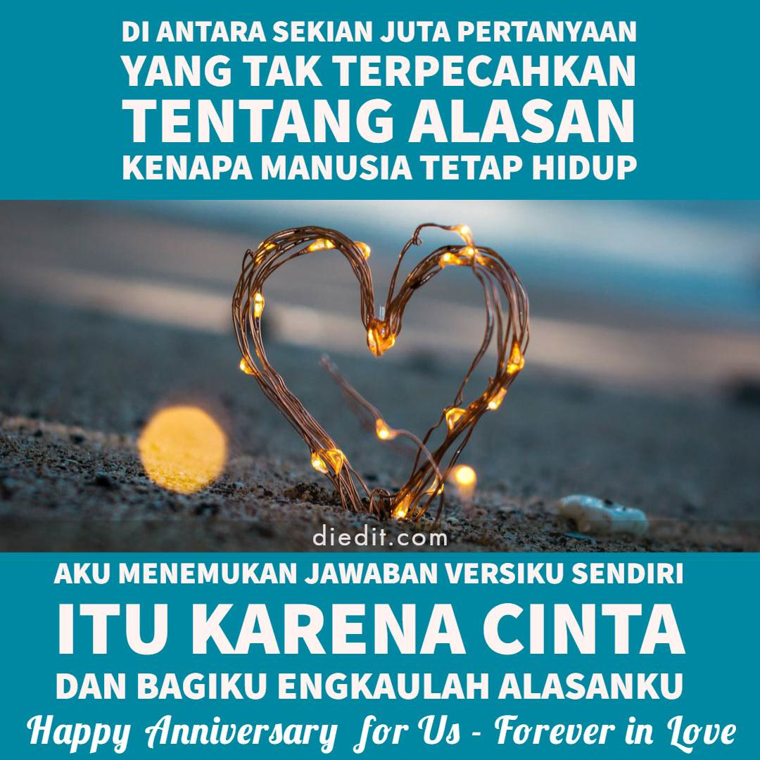 Kata Kata Romantis Ulang Tahun Hari Jadian