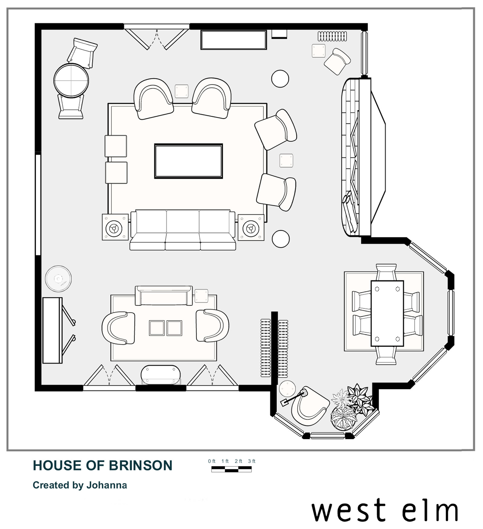 Living Room Layout Plan - Home Design Ideas