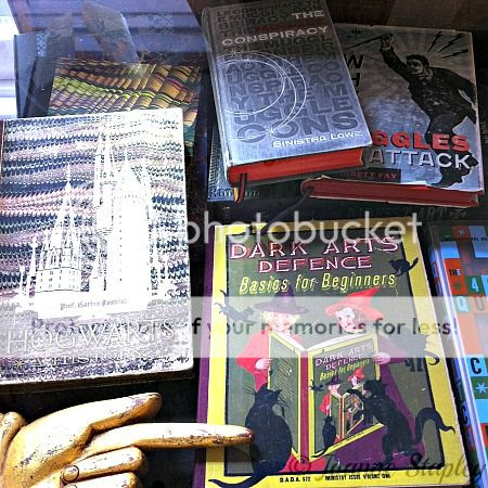 Props from the movies: various wizarding texbooks - The House of MinaLima