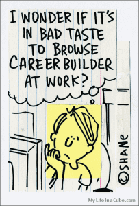 Job search cartoon