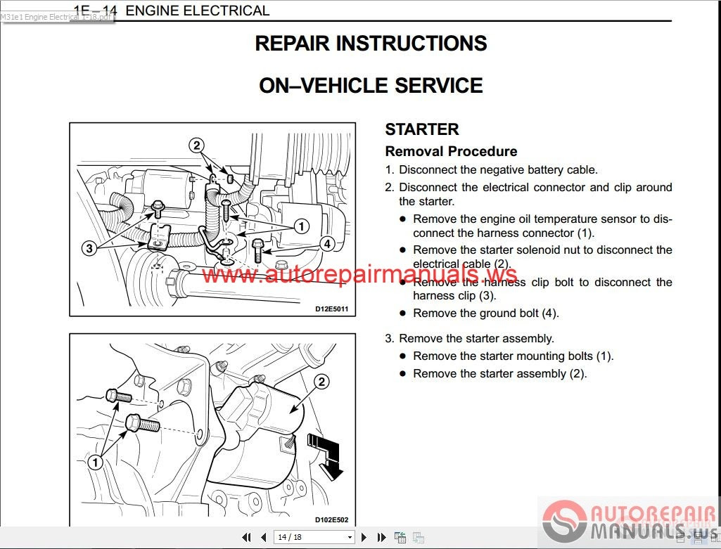 Daihatsu Wiring Diagram