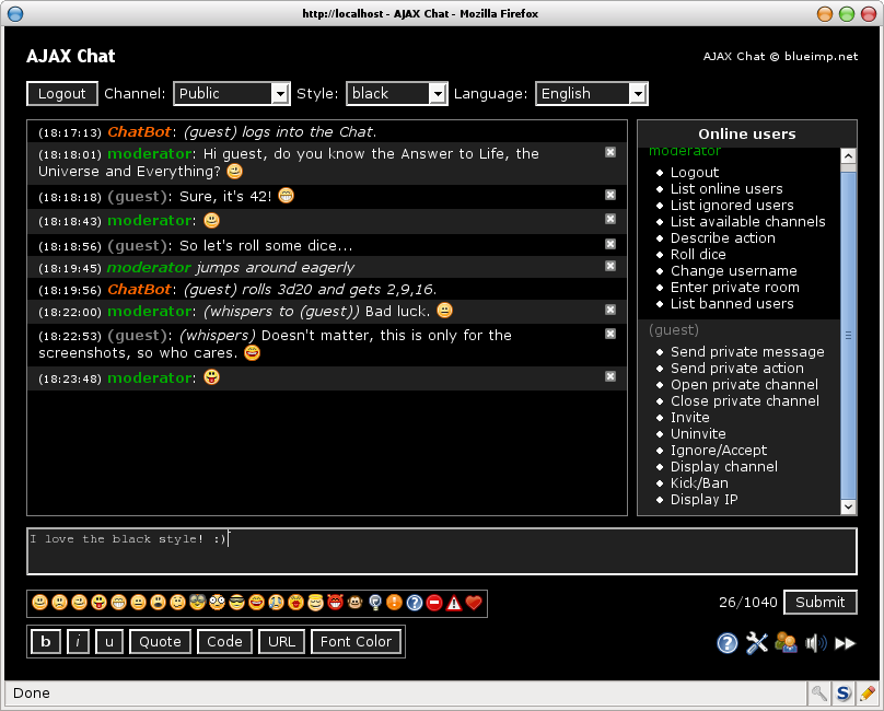 Application chat mac Script chat flash gratuit