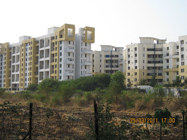Close up of Prakriti at Balewadi from Prathamesh Park, Balewadi Phata, Baner Pune