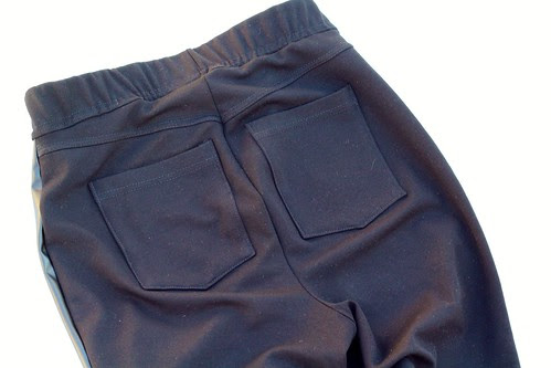 Kadiddlehopper: Jalie 2908: Faux leather and Ponte skinny jeans