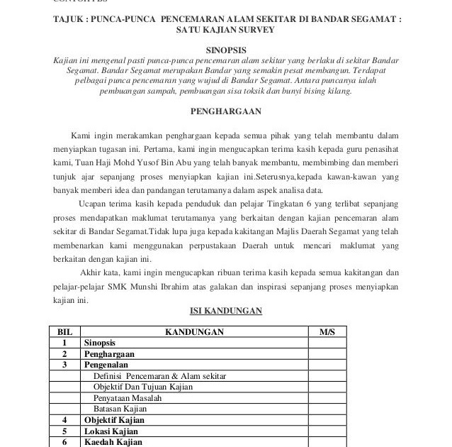 Contoh Soalan Temu Bual Geografi Pt3 2019 - Surat Kerja g