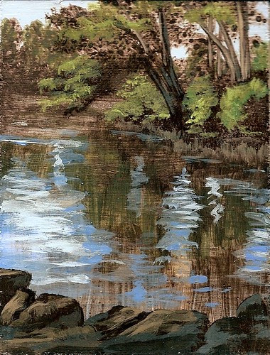 "A View From Stow Lake"