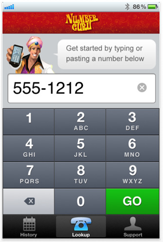 Malaysia Phone Number Search / Firstly, identify the number's country code.