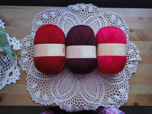 Wollmeise lace-bag, set 1