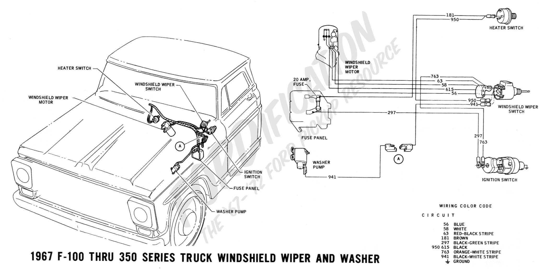 Ford Windshield Wiper Motor Wiring Diagram - Wiring Diagram