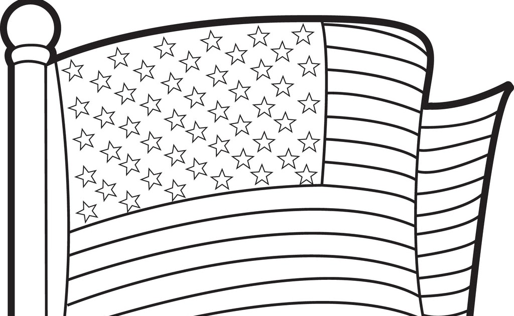 Download 51+ United States Of America Flag Coloring Pages