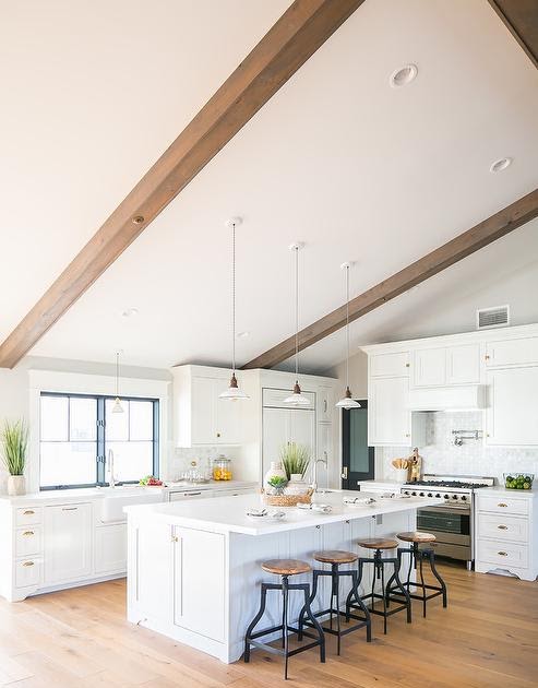 Lighting A Cathedral Ceiling Kitchen - 25 Stunning Double Height