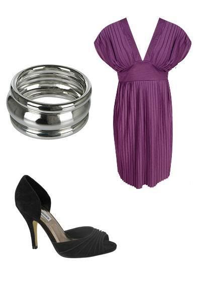 shoes that match purple dress