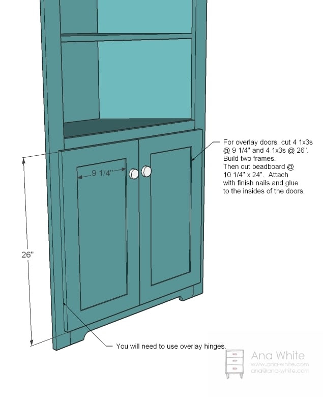 Diy Built In Corner Cabinet Kitchen Design