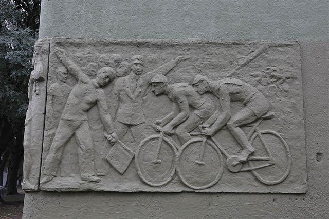 Los murales de la entrada al predio quedarán en su lugar