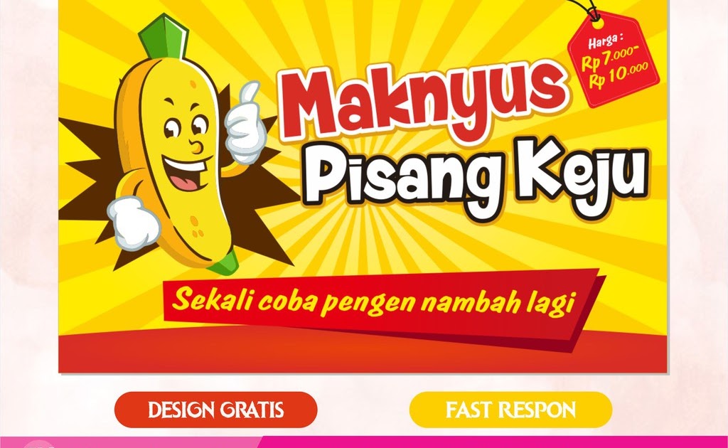 Contoh Desain Spanduk Ayam Geprek Brosur dan Spanduk