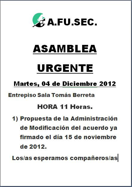 Asamblea 041212