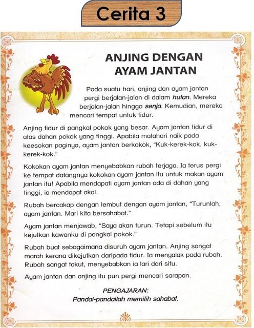 Contoh Dongeng Bahasa Sunda Pendek