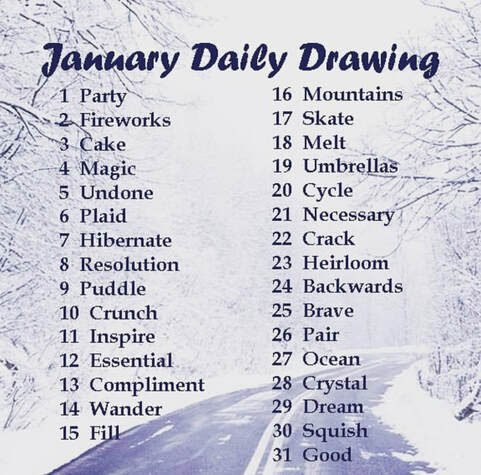 Images Of January Drawing Challenge 2019