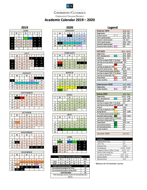 calendar citrus college 2021 2022