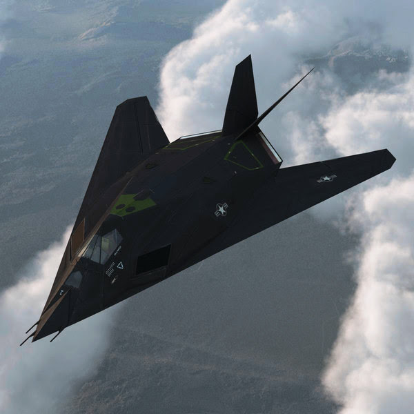 3D Model of F 117 NightHawk by 3d_molier: 3d_molier 3d models