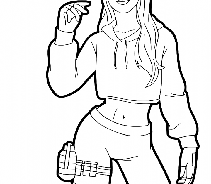 Gluposo E Miausculo / Print Ruby Fortnite season 10 coloring pages #