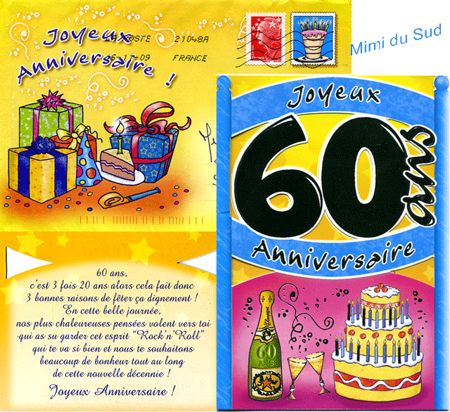 Carte Virtuelle Joyeux Anniversaire 60 Ans Nanaryuliaortega Blog