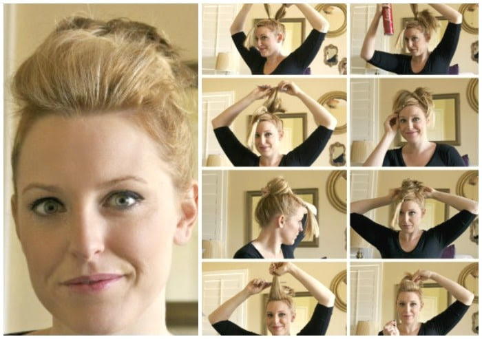 Brief Hair Messy Bun