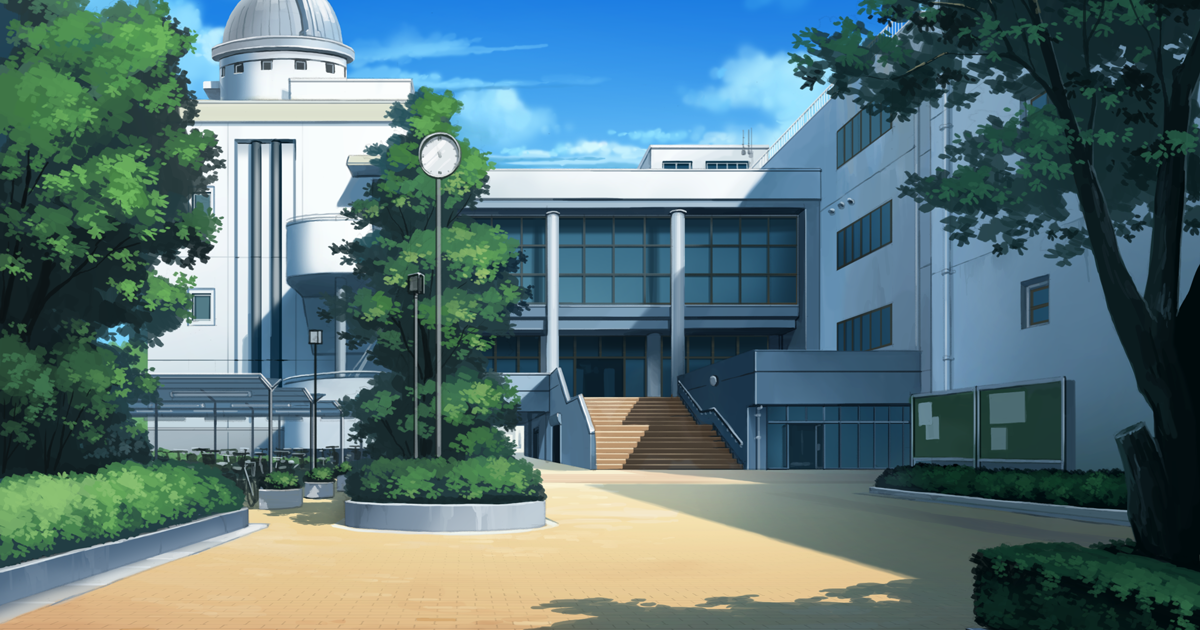 Building Anime Rooftop Night Gacha Rooftop Background - KLICKSEHAT.CLUB