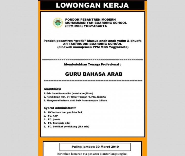 Gaji Guru Smk Muhammadiyah Juru Kunci Soal
