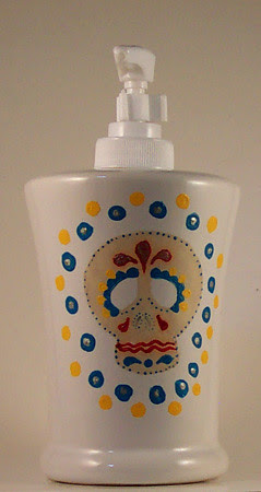 Skull-y soap dispenser
