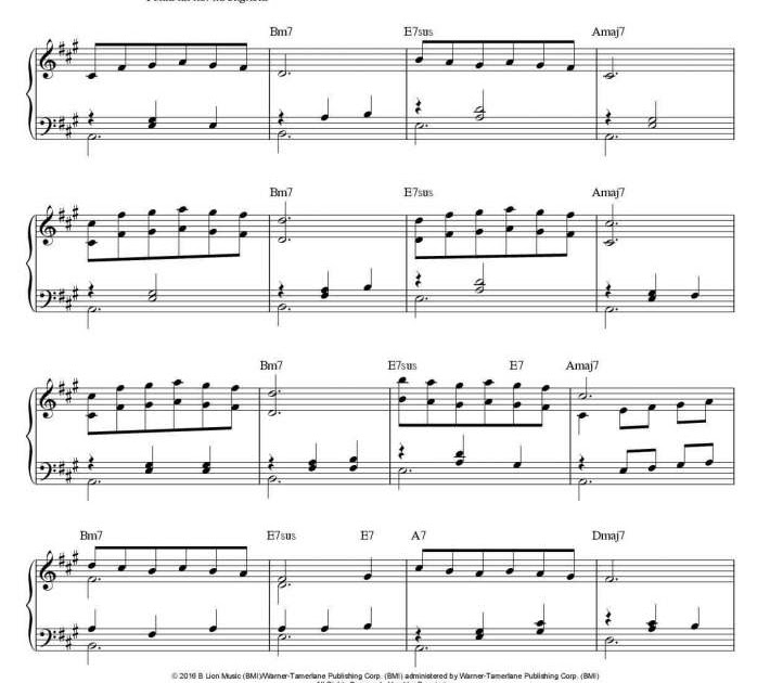City Of Stars Chords - Sheet and Chords Collection
