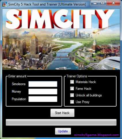 SIMCITY 5 CRACKING PACKS: Simcity 5 Hacktool and trainer