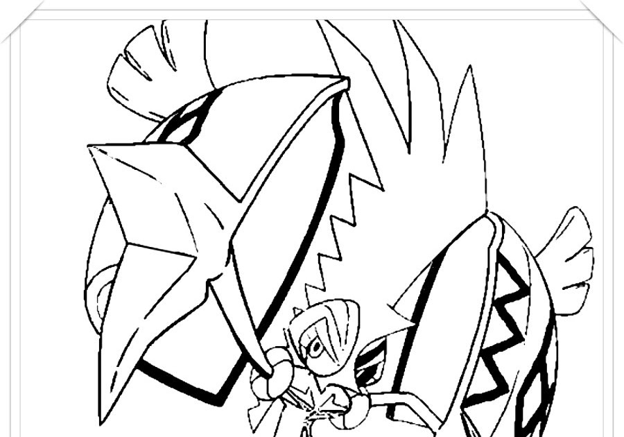 Solgaleo Pokemon Kleurplaten / Dibujos para Colorear Pokémon: Imágenes