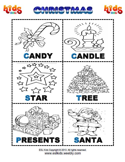 La Escuela de Ingles de Eva: Christmas words