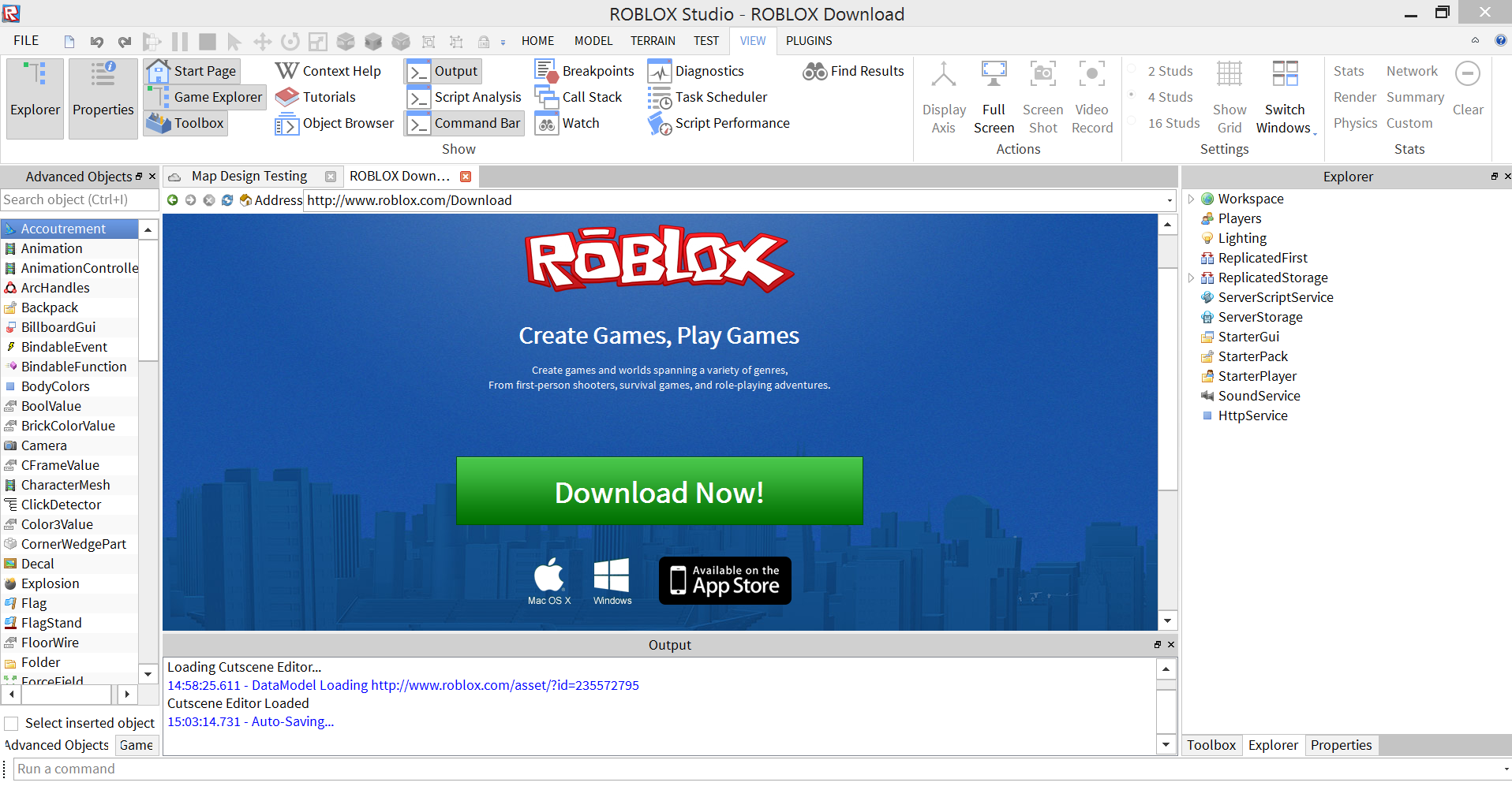 Roblox browser