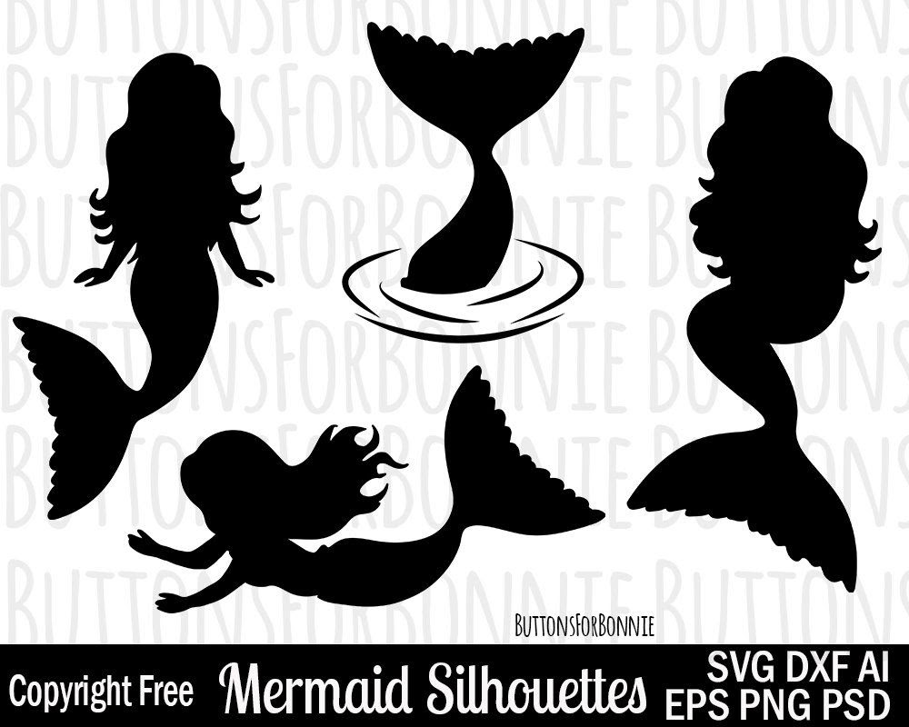 View Free Mermaid Svg For Cricut PNG